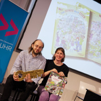 lit.RUHR 2024: 10.10.: VorschulBuch: Melanie Kemner und Jesse Krauß – Eine Zeitreise durch Essen  ©Anna Spindelndreier